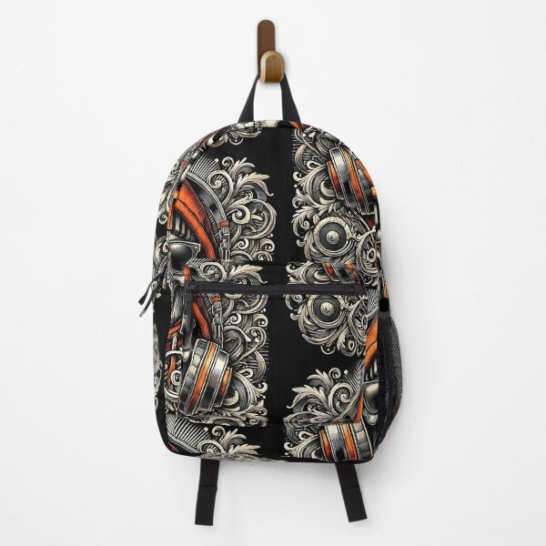 Item preview, Abstract Skull Listening Music Art designed and sold by DesignHub.