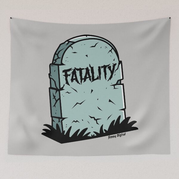 Item preview, Fatality (Mortal Kombat) Gravestone designed and sold by jimmy-digital.