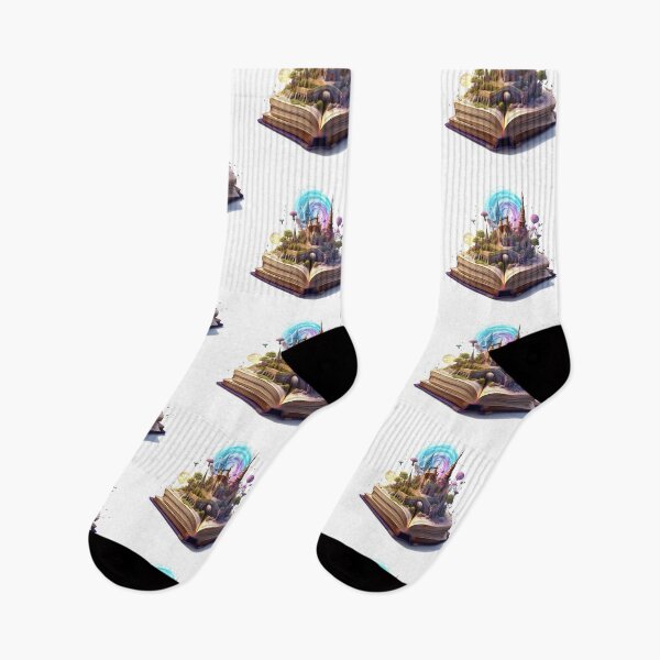 Item preview, Bookworm’s Dream: Magical Illustrations designed and sold by CleanDecor.