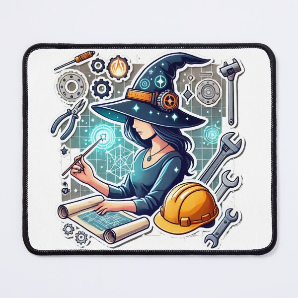 Item preview, Engineer Witch designed and sold by ChicClicker.