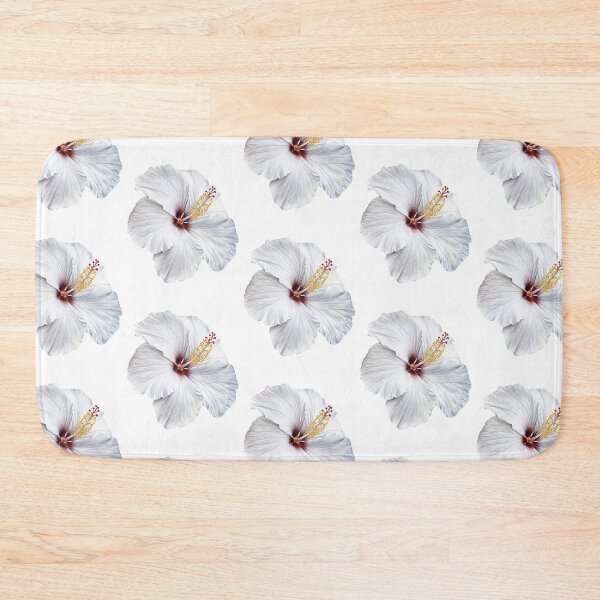 Item preview, White Hibiscus Flower  designed and sold by PapuruDesigns.