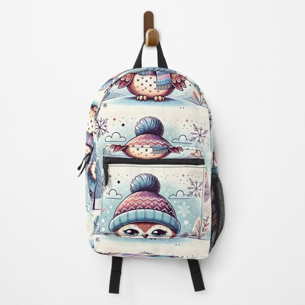 Item preview, Cute Owl in Winter Art designed and sold by DesignHub.