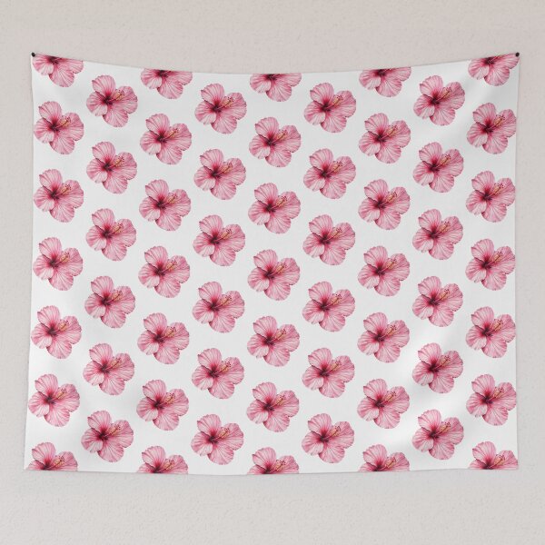 Item preview, Pink Hibiscus Flower  designed and sold by PapuruDesigns.