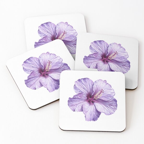 Item preview, Purple Hibiscus Flower  designed and sold by PapuruDesigns.
