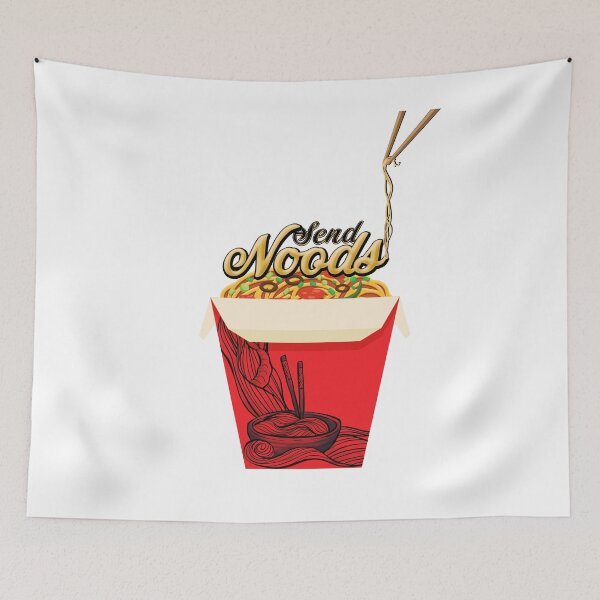Item preview, Send Noods - Funny Noodle designed and sold by DabGraphic.