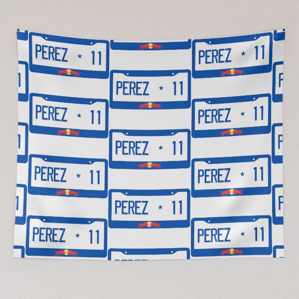 Item preview, Sergio Perez 11 CarPlate designed and sold by jiminsyeol.