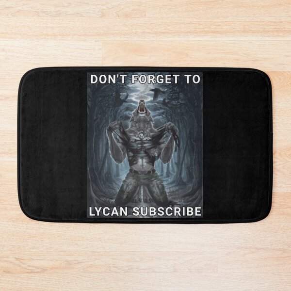 Item preview, Don't Forget To Lycan Subscribe Werewolf designed and sold by aurora-borealis.