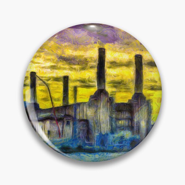 Item preview, Battersea Power Station Sunset Art designed and sold by Londonimages.