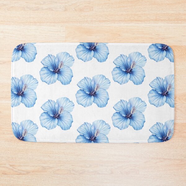 Item preview, Blue Hibiscus Flower  designed and sold by PapuruDesigns.