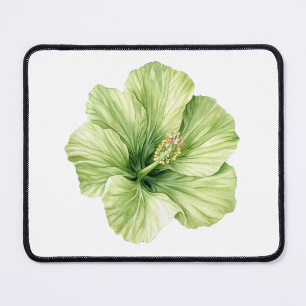 Item preview, Green Hibiscus Flower  designed and sold by PapuruDesigns.
