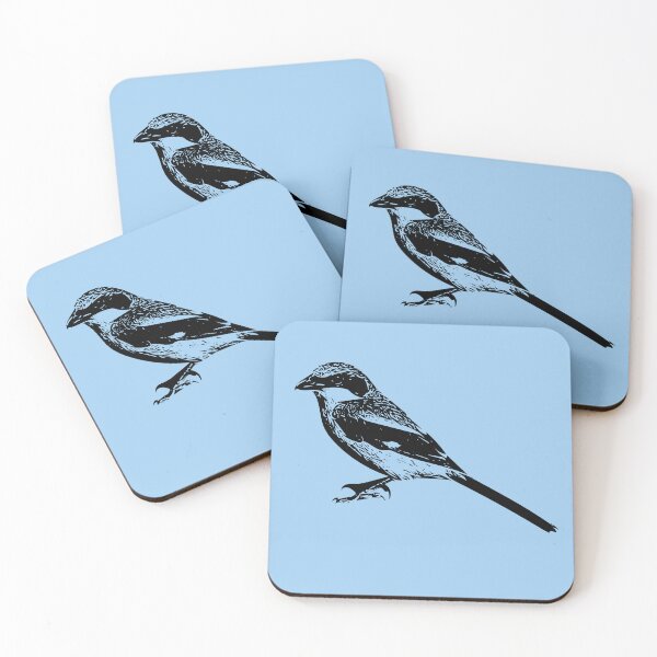 Item preview, Loggerhead Shrike Black Design  designed and sold by designsasstultd.