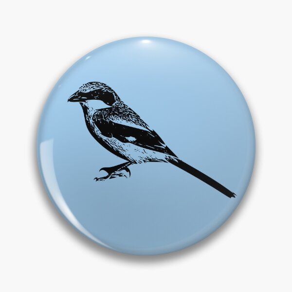 Item preview, Loggerhead Shrike Black Design  designed and sold by designsasstultd.