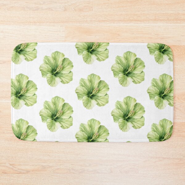 Item preview, Green Hibiscus Flower  designed and sold by PapuruDesigns.