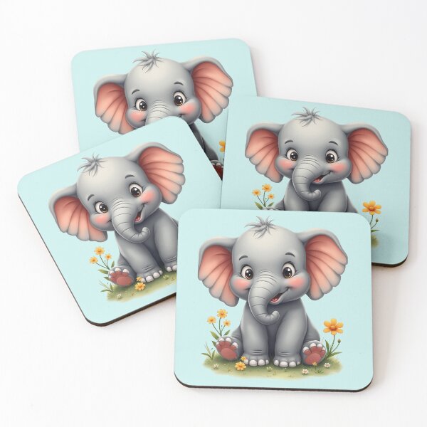 Item preview, Charming Baby Elephant designed and sold by Iskander369.