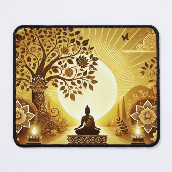 Item preview, Illumination Under the Bodhi Tree designed and sold by OpraOpra.