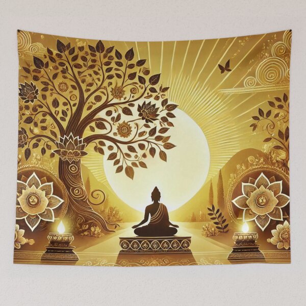 Item preview, Illumination Under the Bodhi Tree designed and sold by OpraOpra.
