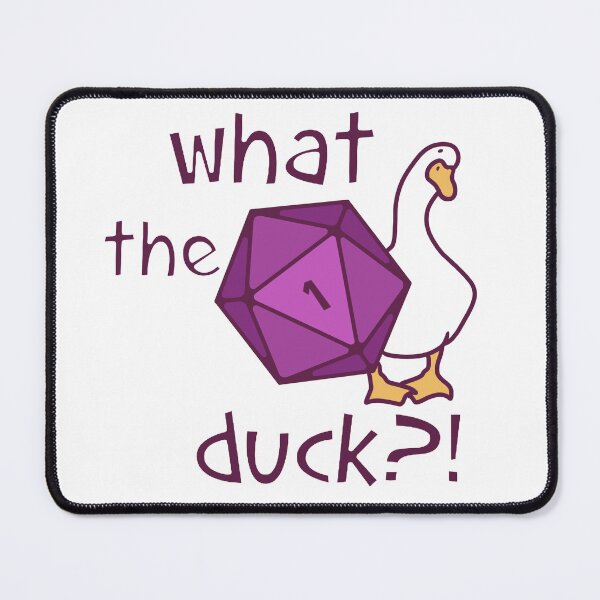 Item preview, What the duck?! d20 designed and sold by Knightly Artisan.