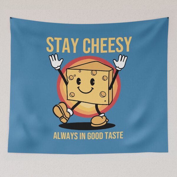 Item preview, Stay Cheese Vintage Cartoon designed and sold by FlashCraft Design.