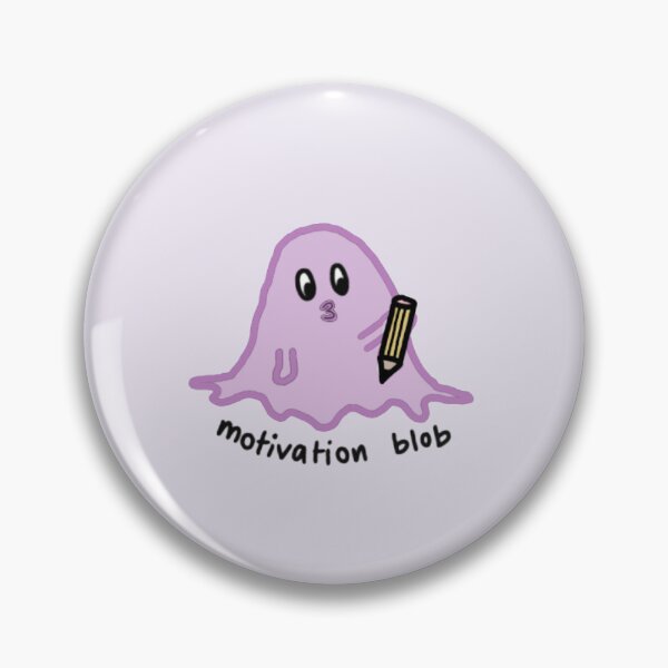 Item preview, Motivation Blob purple sticker designed and sold by sucdemagrana.