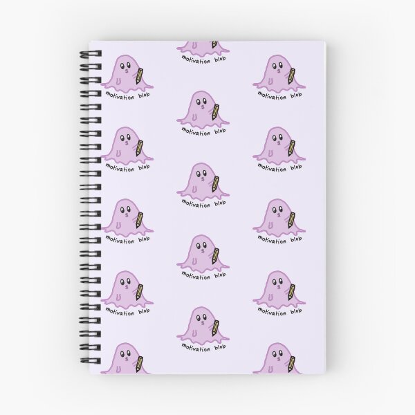 Item preview, Motivation Blob purple sticker designed and sold by sucdemagrana.