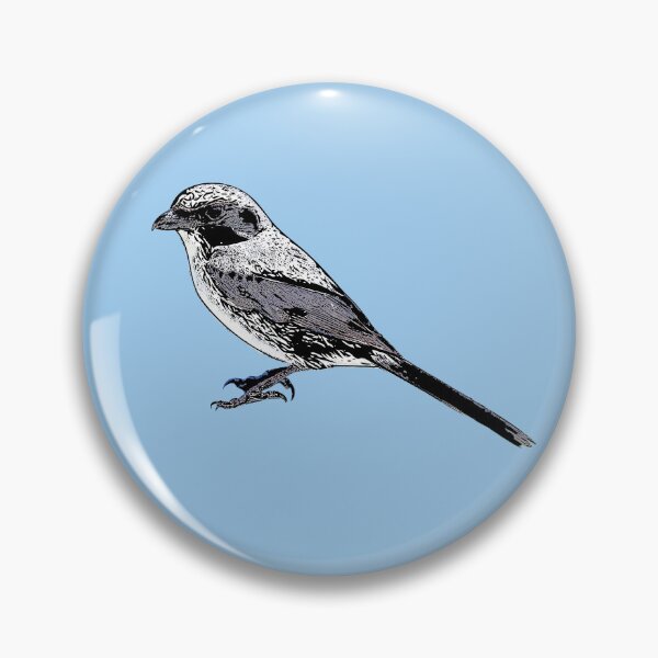 Item preview, Loggerhead Shrike Black Alternate Design  designed and sold by designsasstultd.