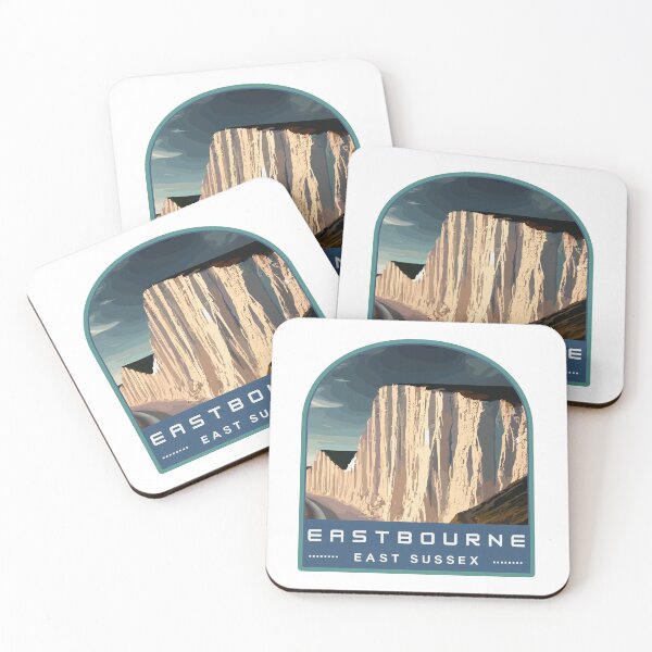 Item preview, Eastbourne Beach East Sussex - Vector Skyline designed and sold by MaateoDesign.