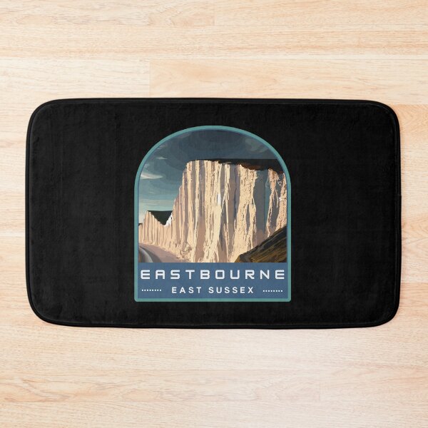 Item preview, Eastbourne Beach East Sussex - Vector Skyline designed and sold by MaateoDesign.