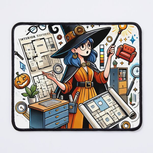 Item preview, Interior Architect Witch designed and sold by ChicClicker.