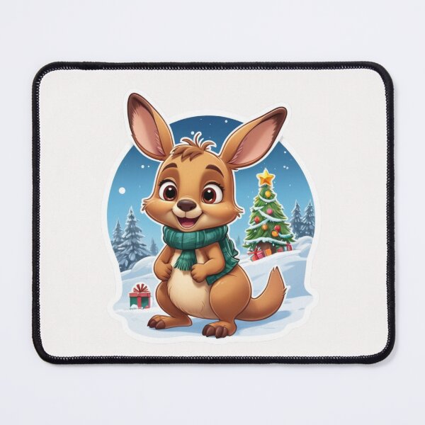 Item preview, Christmas Cartoon Kangaroo designed and sold by Krieghorn.