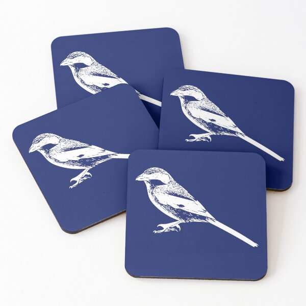 Item preview, Loggerhead Shrike White Design  designed and sold by designsasstultd.