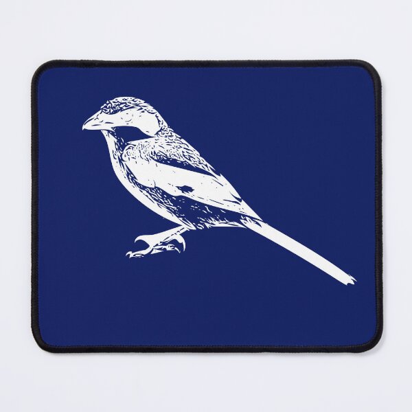 Item preview, Loggerhead Shrike White Design  designed and sold by designsasstultd.