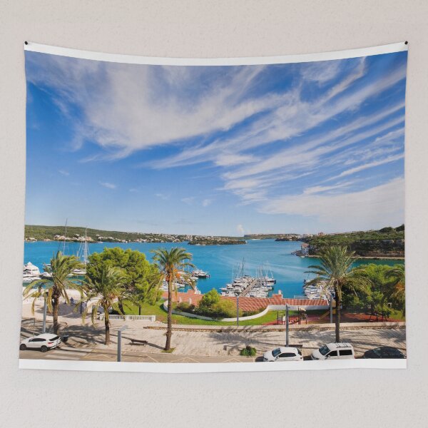 Item preview, October sunshine at the harbour of Mahon in Menorca designed and sold by Violaman.