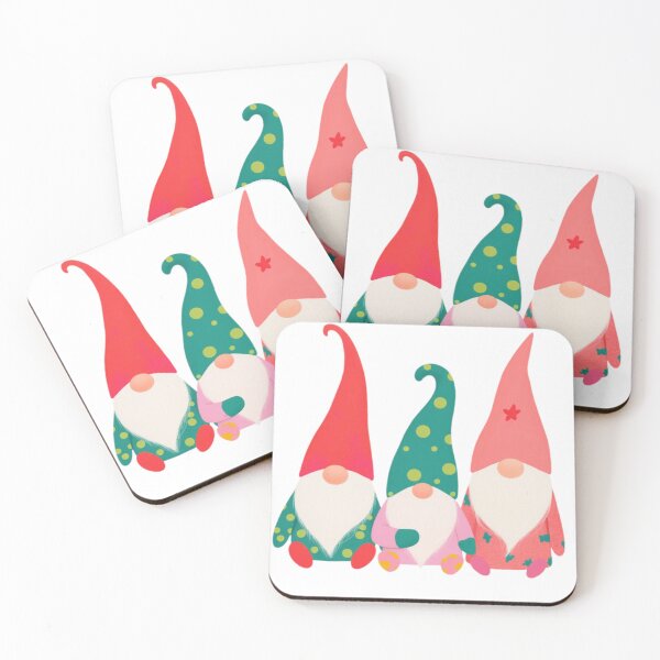 Item preview, GNOME ART MINIMALIST CLEAN AESTHETIC CUTE FESTIVE GNOMES #7 designed and sold by Arts4U.