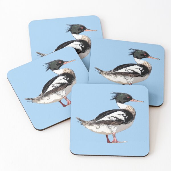 Item preview, Red-breasted Merganser Color Design  designed and sold by designsasstultd.