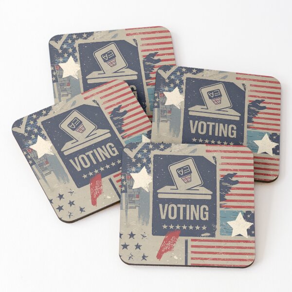 Item preview, Grunge Voting designed and sold by ChristCentered.