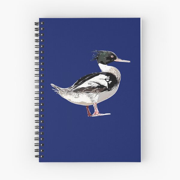 Item preview, Red-breasted Merganser White Alternate Design  designed and sold by designsasstultd.