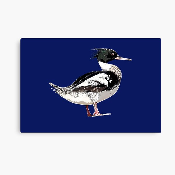 Item preview, Red-breasted Merganser White Alternate Design  designed and sold by designsasstultd.