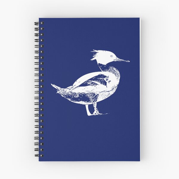 Item preview, Red-breasted Merganser White Design  designed and sold by designsasstultd.