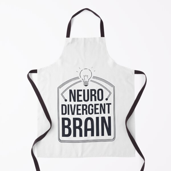 Item preview, Neurodivergent Brain Lightbulb Design - Inspiring Neurodiversity Sticker designed and sold by WatermelonPink.