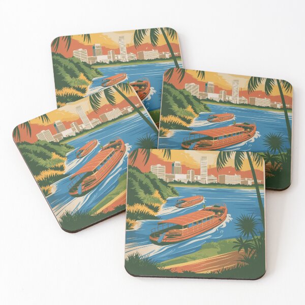 Item preview, Kinshasa Vintage Travel Poster designed and sold by TravelerRat.