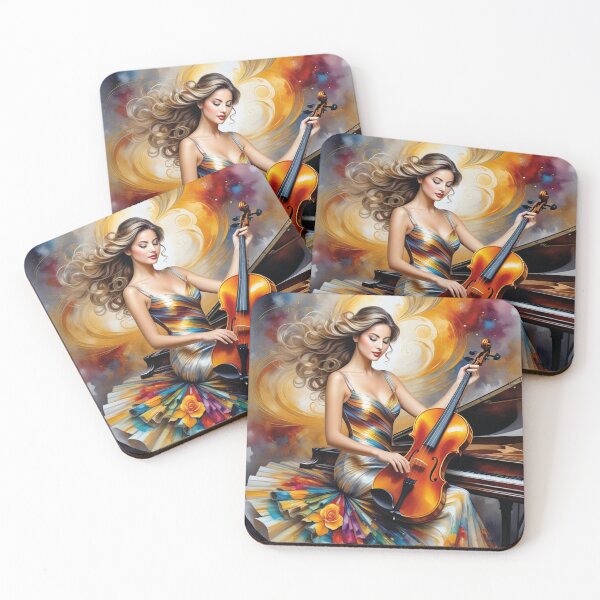 Item preview, The Princess and the Magic Violin designed and sold by roman747.