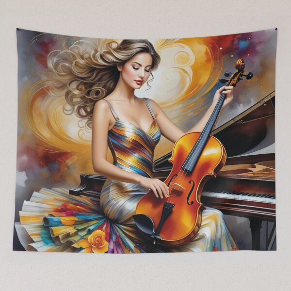 Item preview, The Princess and the Magic Violin designed and sold by roman747.