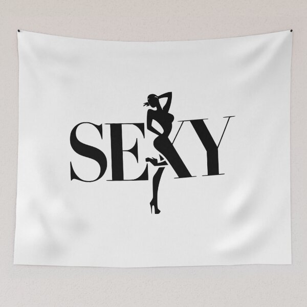 Item preview, Sexy Typography Black designed and sold by JonathanP514.