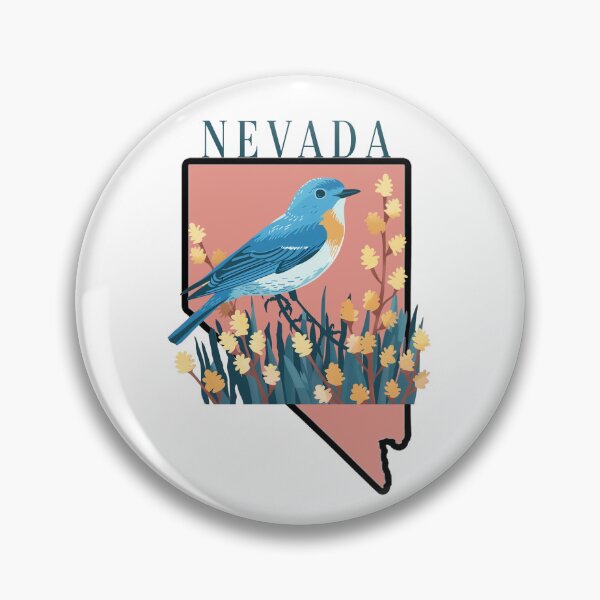 Item preview, Nevada State Bird and Flower designed and sold by adventurehaven.