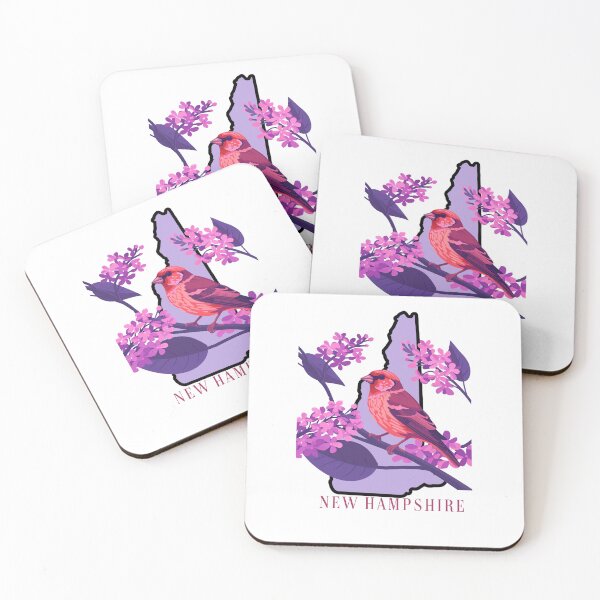 Item preview, Hew Hampshire State Bird and Flower designed and sold by adventurehaven.