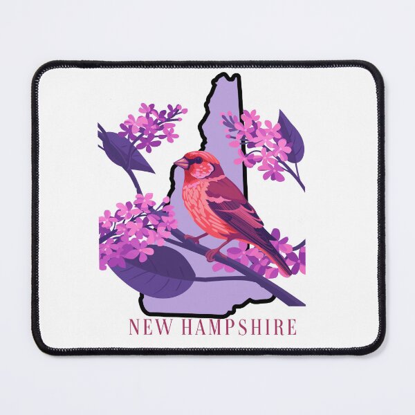 Item preview, Hew Hampshire State Bird and Flower designed and sold by adventurehaven.