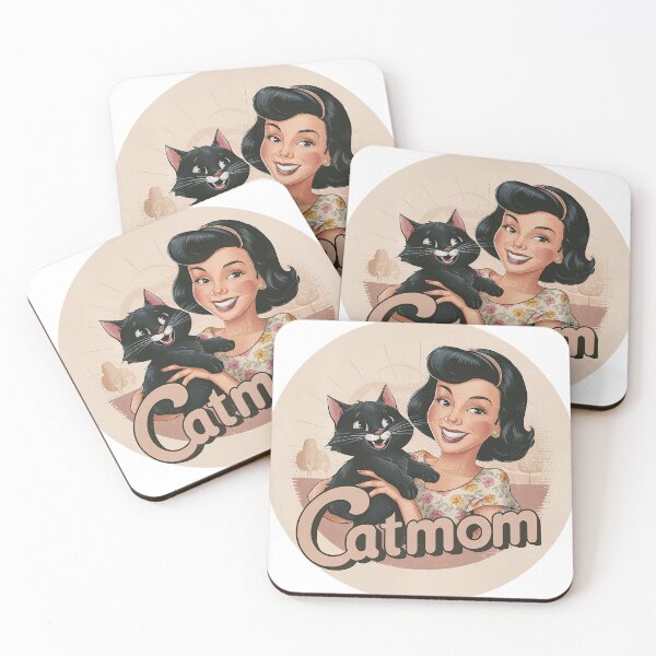 Item preview, Vintage Cat Mom Black Cat Graphic designed and sold by OliviiaBee.