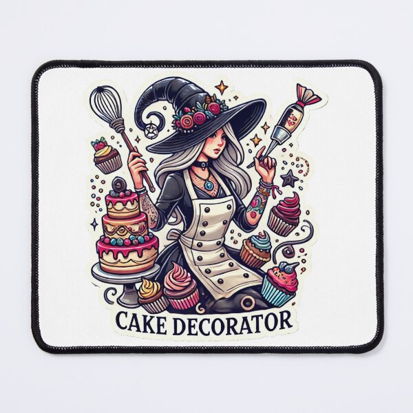 Item preview, Cake Decorator Witch designed and sold by ChicClicker.