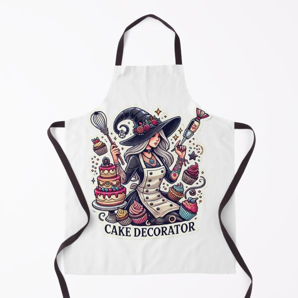 Item preview, Cake Decorator Witch designed and sold by ChicClicker.