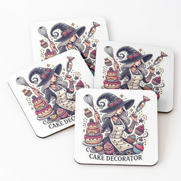 Item preview, Cake Decorator Witch designed and sold by ChicClicker.